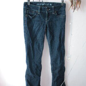 Guess Jeans Size 26 Medium Wash Low Rise Classic Denim Bootcut Y2K 2000s